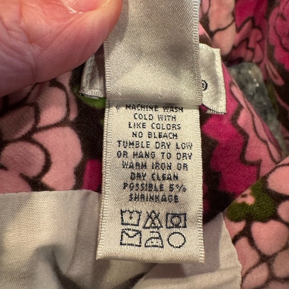 Lilly Pulitzer Vintage White Label Girls Dress Sz 6 Floral Pink Green Brown - Picture 5 of 5